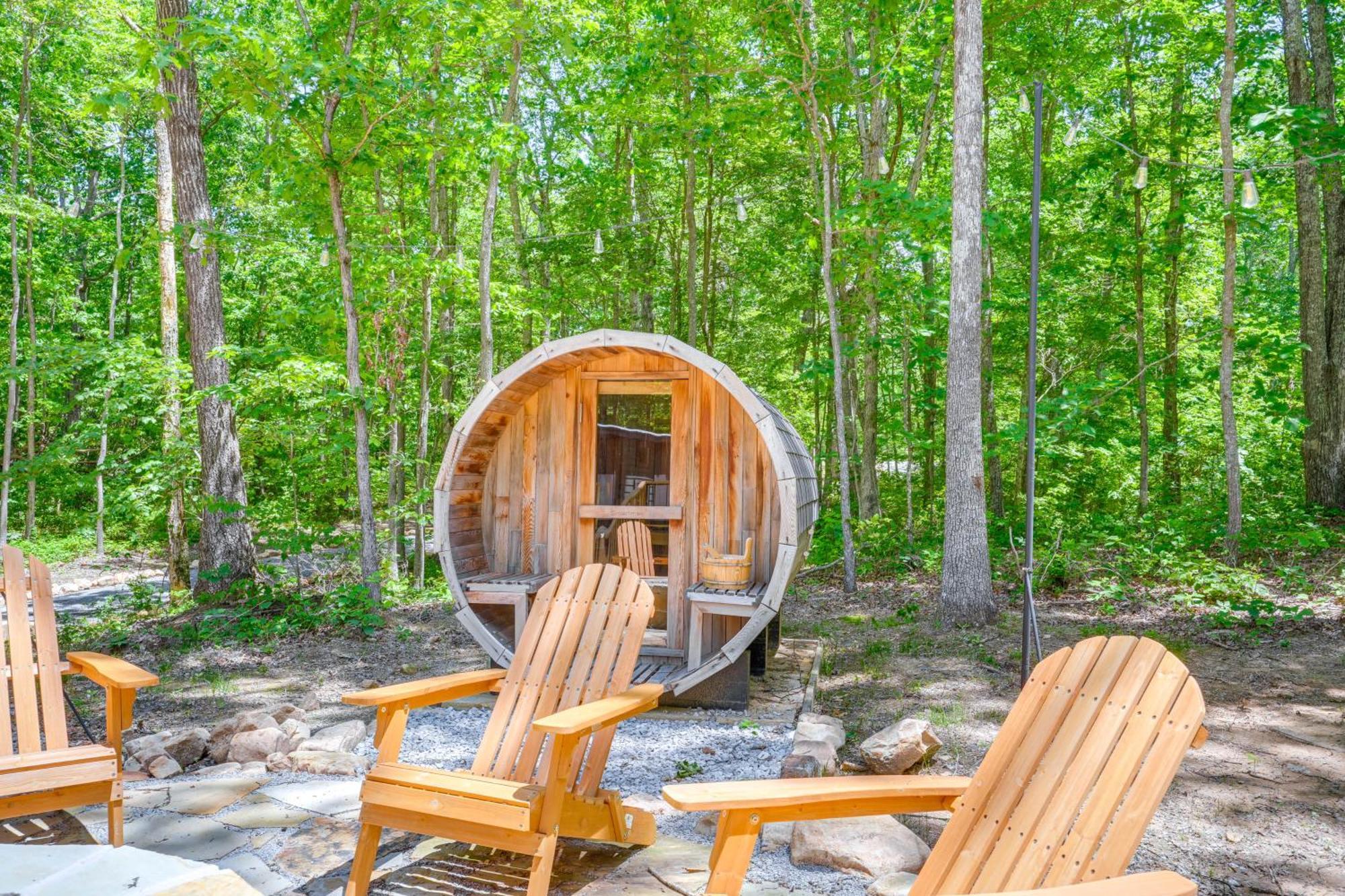 Monteagle Cabin With Swim Spa, Sauna And Fire Pit! Ngoại thất bức ảnh